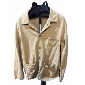 Uniqlo Men’s Khaki Cotton Chore Jacket L
